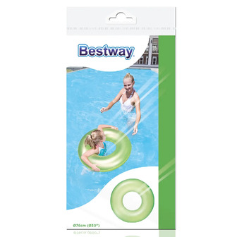 Круг надувний Bestway, ПВХ, 68х68х18 см, в асортименті (6942138930603)