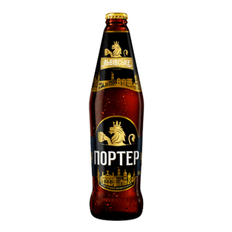 Пиво Львівське Портер темне 0,5л