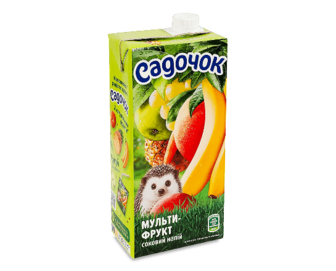 Напій соковий Садочок мультифрукт з м'якоттю (0,95л)
