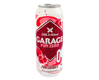 Пиво Seth & Riley's Garage Fun Zero 0% Pomegranate безалкогольне з/б (0,5л)