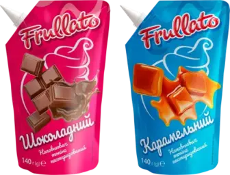 Топінг Frullato Шоколад та Карамель 140 г