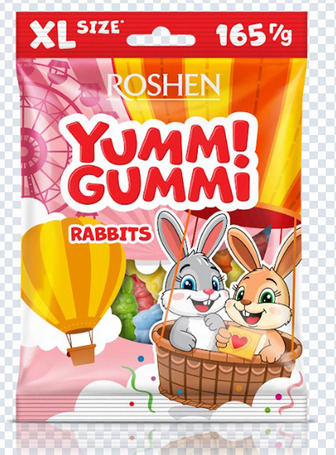 Цукерки Yummi Gummi Rabbits 165г