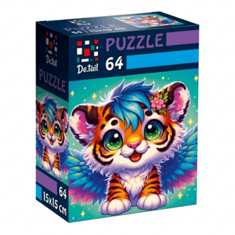Пазли De.tail Крилате тигреня 64 елемента шт