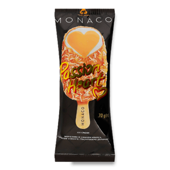Морозиво Three bears Monaco Passion heart 70г (70г) (70г)