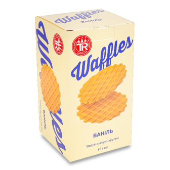 Вафлі Truff Royal Waffles пшеничні солодкі ваніль 85г (85г)