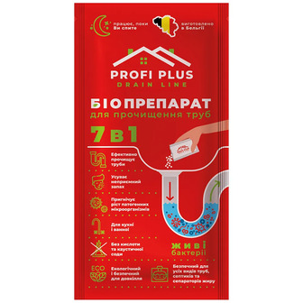 Засіб для прочищення труб Profi Plus, 35 г