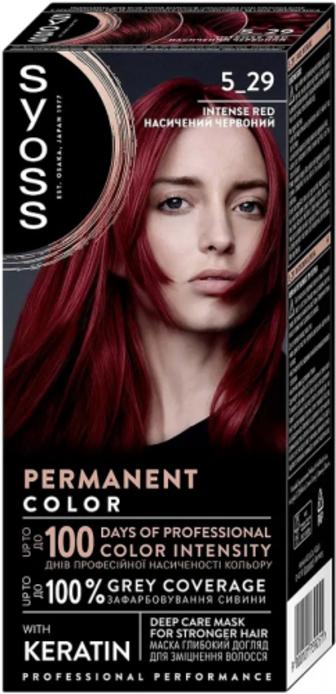 Фарба для волосcя Syoss Permanent 5_29