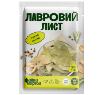Приправа Файна Марка Лавровий лист цілий 20г