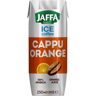 Напій кавовий Jaffa Ice Coffee ТРА Капуоранж з апельсиновим соком 0.25 л