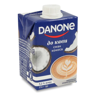 Напій молочний Danone До кави зі смаком кокоса 3,2% (212г)