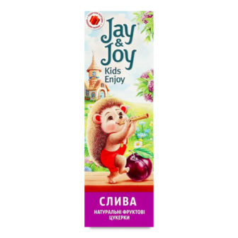 Цукерки Jay&Joy натуральні фруктові слива (32г)