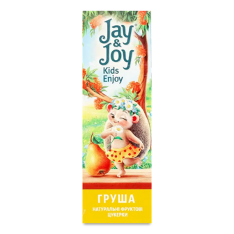 Цукерки Jay&Joy натуральні фруктові груша (32г)