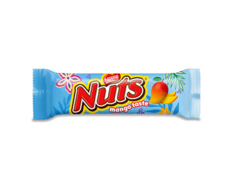 Батончик Nuts зі смаком манго (42г)