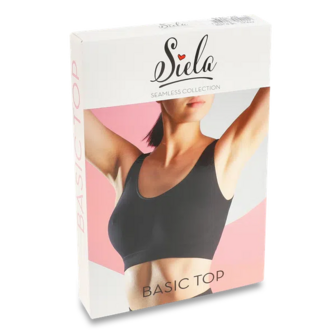 Топ жіночий Siela Basic Top чорний S/M