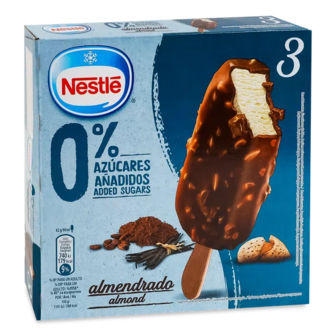 Морозиво Nestle 0% цукру (3*62г)