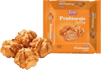 Тістечка Tarta Profiterole Toffee заварні 180 г