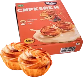 Тістечка Ukie Sweets Сиркейки 250 г