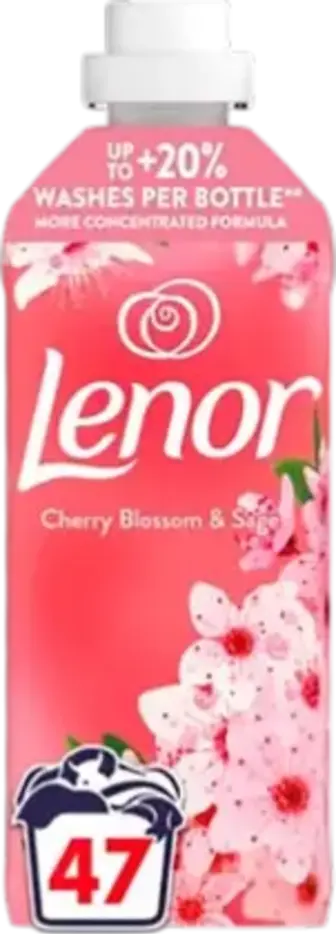Кондиціонер для білизни Lenor Вишневий цвіт та Шавлія 987 мл