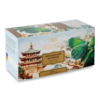 Чай зелений Hedoniste Китайський байховий 25*1,5г