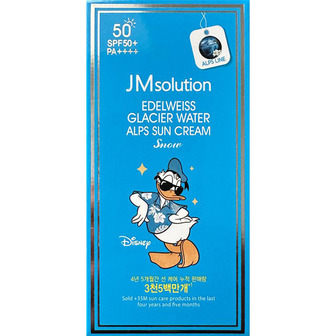 JMsolution Disney Edelweiss Glacier Water Alps Sun Cream SPF 50+ PA++++ - Охолоджуючий сонцезахисний крем для обличчя