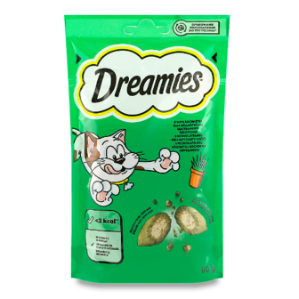Ласощі для котів Dreamies з котячою м'ятою 60г (60г)