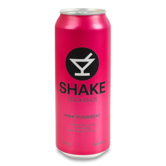 Напій слабоалкогольний Shake Cocktails Pink Pussycat з/б (0,5л)