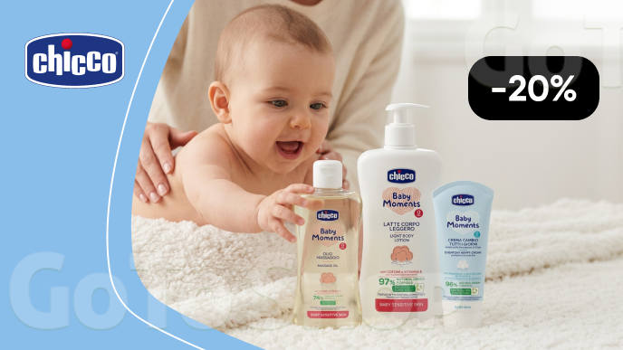-20% на дитячу косметику Chicco