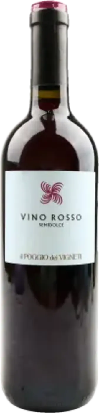 Вино Il Poggio dei Vigneti червоне напівсолодке 11% 0.75 л