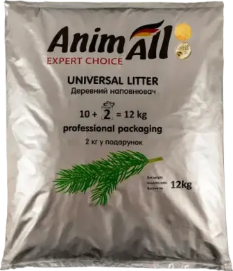 Наповнювач AnimAll деревний 10+2 кг