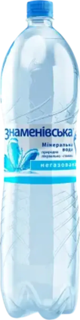 Вода мінеральна Знаменівська негазована 1.5 л