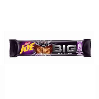 Вафлі 45 г JOE BIG зі смаком какао в темній глазурі м/уп 