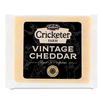 Сир Cricketers Farm Чедер витриманий 55% (200г)