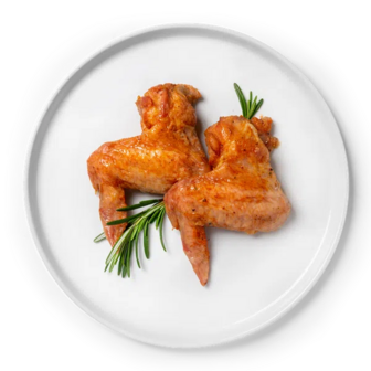 Теплі курячі крильця запечені гриль (100г)