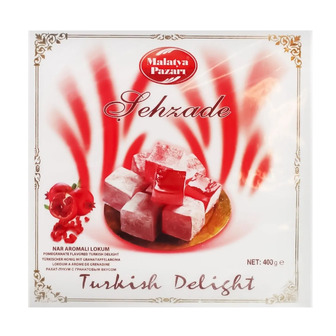 Рахат-лукум Malatya Pazari Шехзаде гранатовий 400 г (8690985828403)