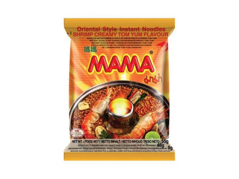 Локшина швидкого приготування Mama рисова зі смаком Том Ям 90 г (8850987150623)