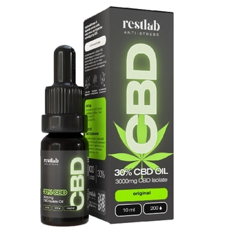 РЕСТЛАБ олія 30% СBD ізолят 10мл