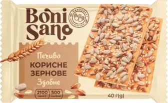 Печиво BoniSano Корисне зернове здобне 40 г