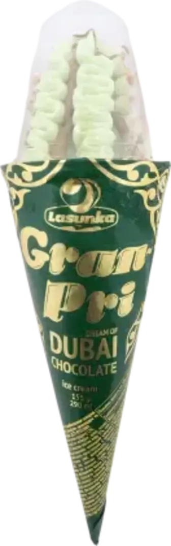 Морозиво Ласунка Гран-прі Drеam of Dubai chocolate 155 г