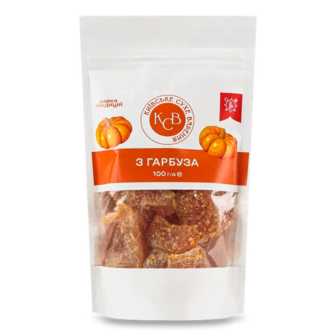 Цукати Лавка традицій Київське сухе варення з гарбуза (100г)