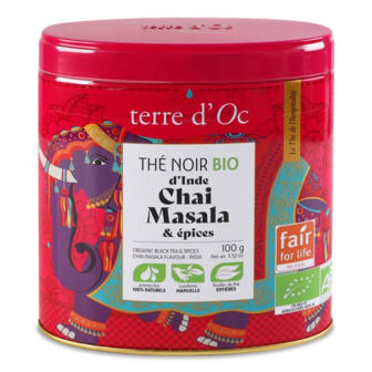 Чай чорний Terre d'Oc Chai Masala пряний (100г)