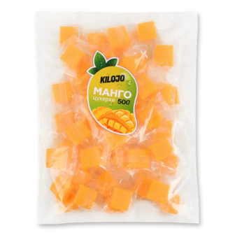 Набір фруктових сушених цукерок Kilojo Манго (500г)