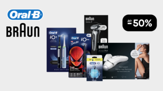До -50% на товари брендів BRAUN та  Oral-B