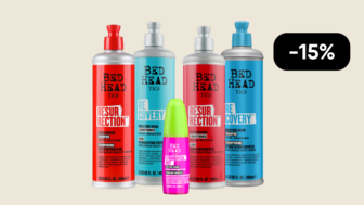 -15% на всі засоби для догляду за волоссям TIGI Bed Head