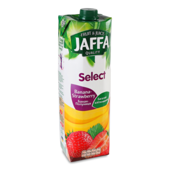 Нектар банан-полуниця ТМ Jaffa, 0,95 л