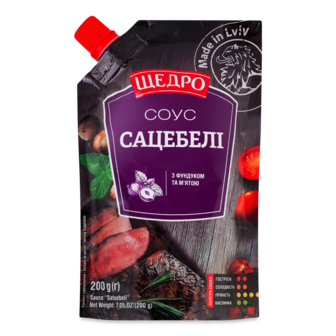 Соус "Сацебелі" ТМ Щедро, 200г