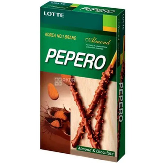 Соломка Lotte Pepero Almond 32 г (8801062267712)