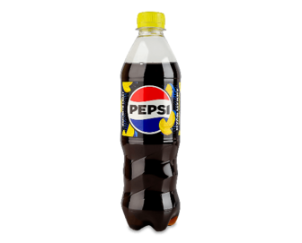 Напій Pepsi Cola Нуль цукру зі смаком Лимон (0,5л)
