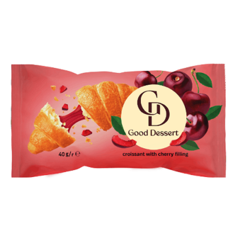 Круасан Good Dessert з вишневою начинкою 40г