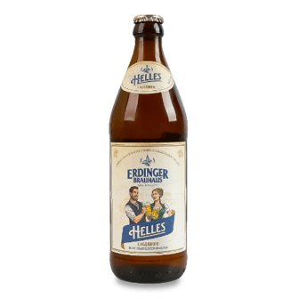 Пиво Erdinger Brauhaus Helles світле 0,5л (0,5л)