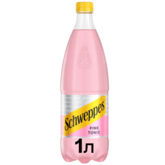 Напій Schweppes Pink Tonic п/пл 1л